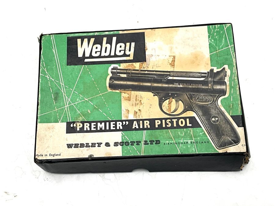 Primary image for Webley Premier .22 Pistol Original Box