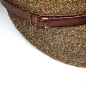 The hats in exceptional good condition with original badge size 7 being an officers its of superior make,