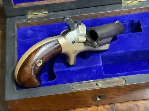 Nice quality pistol as .41 rimfire ammunition obsolete, licence not required, overall condition is good the lock on box is missing the key, otherwise good, offering free delivery uk reference bbc international tel: we accept online payments for all our items listed: bank transfer cash on collection personal cheques or if wishing over the phone using your debit or credit cards, also doing layby payments plan, or email giving your address details & contact number and we shall send you your items invoice to make