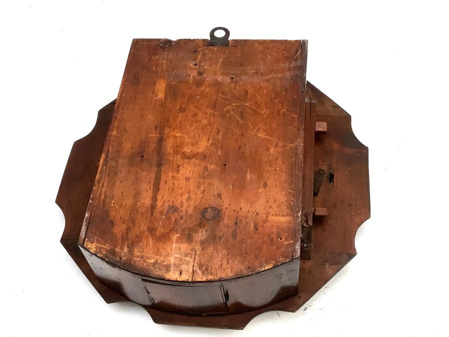 American Wall Clock Walnut Cased