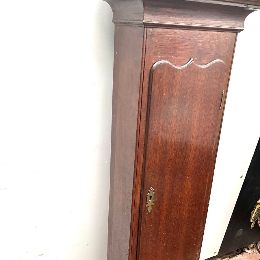 James Yardley 18th Century Oak Long Cased Clock