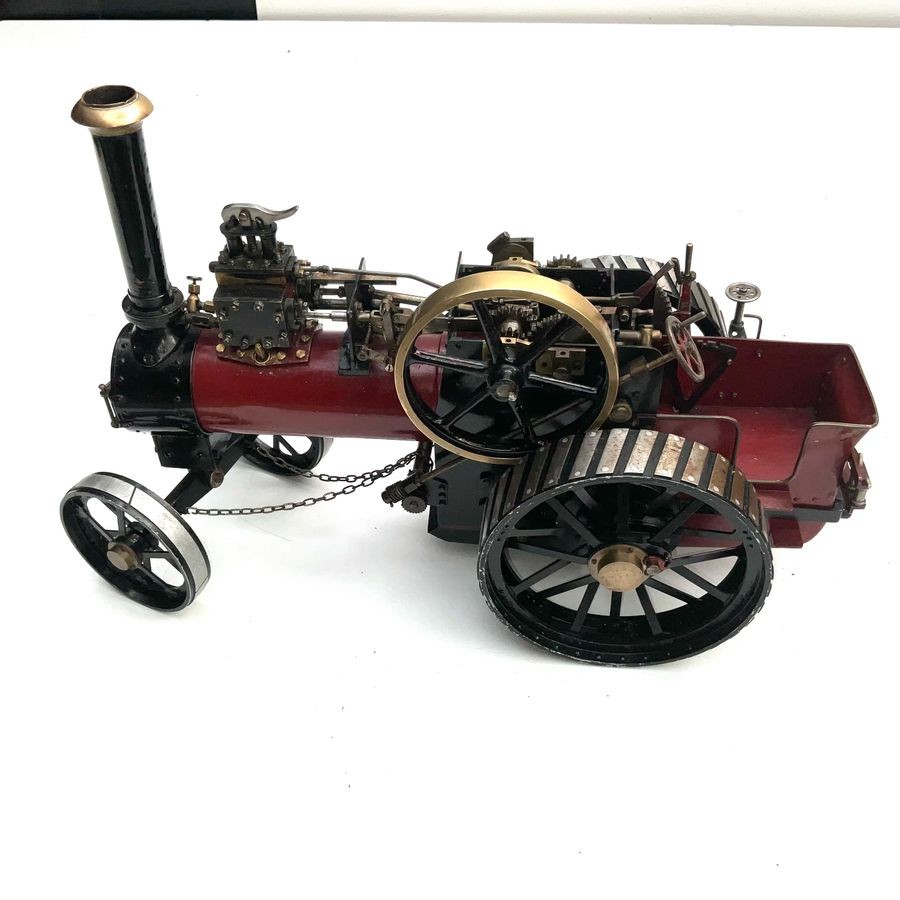 One Inch Scale  Steam Traction Engine