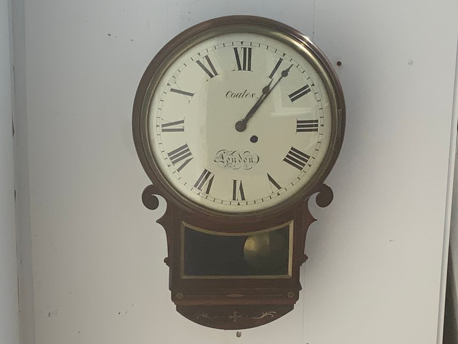 Primary image for Regency Drop Dial Fusee Wall Clock