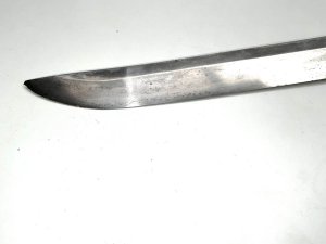 Signed on the tang, blades out of polish cutting edge showing many battles, length of cutting edge 70 cm, length of sword in total 100 cm height 8 cm depth of 6 cm, offering free uk delivery reference dbss tel: we accept online payments for all our items listed: bank transfer cash on collection personal cheques or if wishing over the phone using your debit or credit cards, also doing layby payments plan, or email giving your address details & contact number and we shall send you your items invoice to make