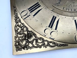 Said to have been the best of his time comes this superb 13 inch square 8 day dial, ideal replacement to enhance ones dreary clock,