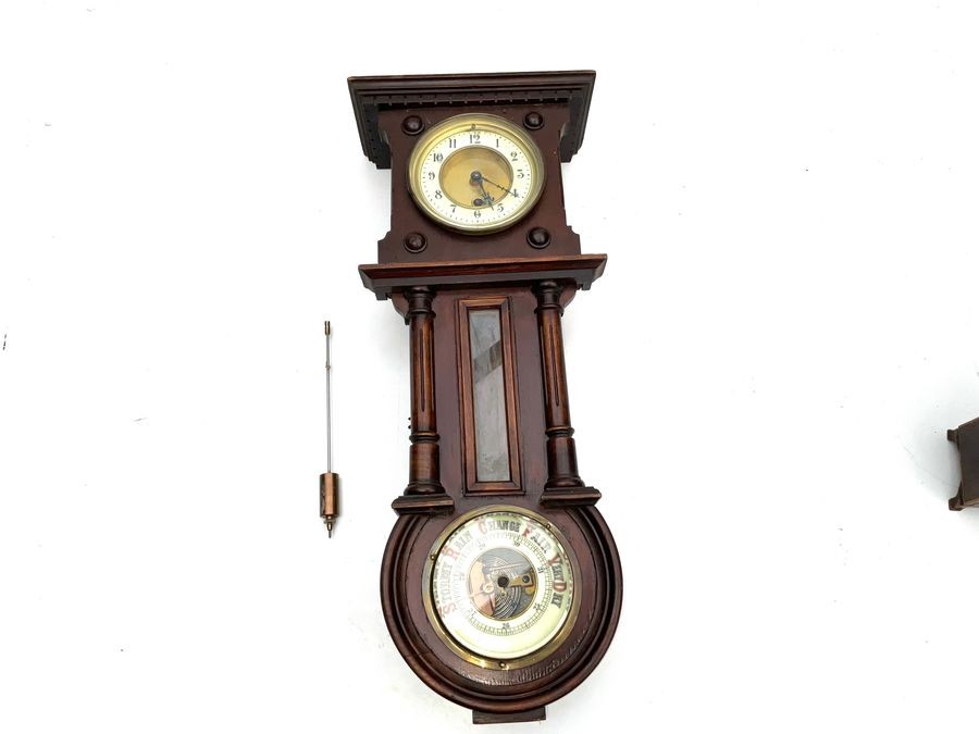 Primary image for Superb Petite Wall Clock With Barometer