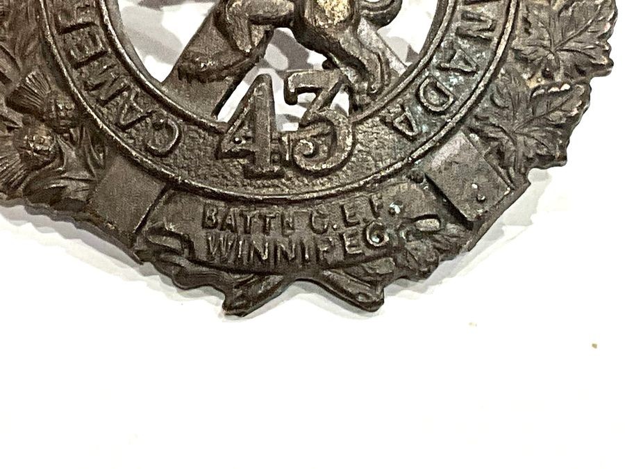 Cameron Highlanders 43rd Of Canada