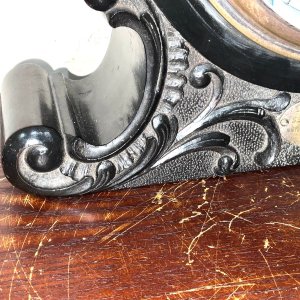This superb timepiece was salvaged from the ship ss ethiopia then encased in a superb ebony carved case, on the plaque it states chronometer from ss ethiopia 1874 presented to a friend. The clocks in quite good condition has the odd blemish to dial, movements in very good working order as just been serviced, standing 30 cm high length of 29 cm depth being 11.5 cm, offering free delivery worldwide reference dbss tel: we accept online payments for all our items listed: bank transfer cash on collection or if wishing over the phone using your debit or credit cards, also doing layby payments plan, or email giving your address details & contact number and we shall send you your items invoice to make