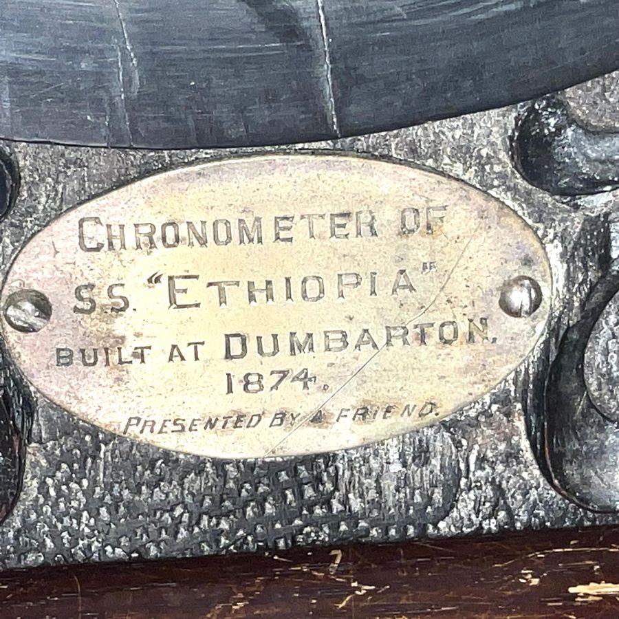 Ss Ethiopia Clock 1874