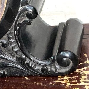 This superb timepiece was salvaged from the ship ss ethiopia then encased in a superb ebony carved case, on the plaque it states chronometer from ss ethiopia 1874 presented to a friend. The clocks in quite good condition has the odd blemish to dial, movements in very good working order as just been serviced, standing 30 cm high length of 29 cm depth being 11.5 cm, offering free delivery worldwide reference dbss tel: we accept online payments for all our items listed: bank transfer cash on collection or if wishing over the phone using your debit or credit cards, also doing layby payments plan, or email giving your address details & contact number and we shall send you your items invoice to make