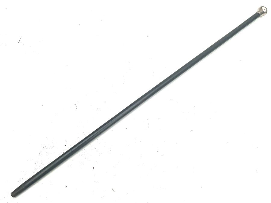 Primary image for Gentleman’s Ebony Silver Top Walking Stick Sword Stick.