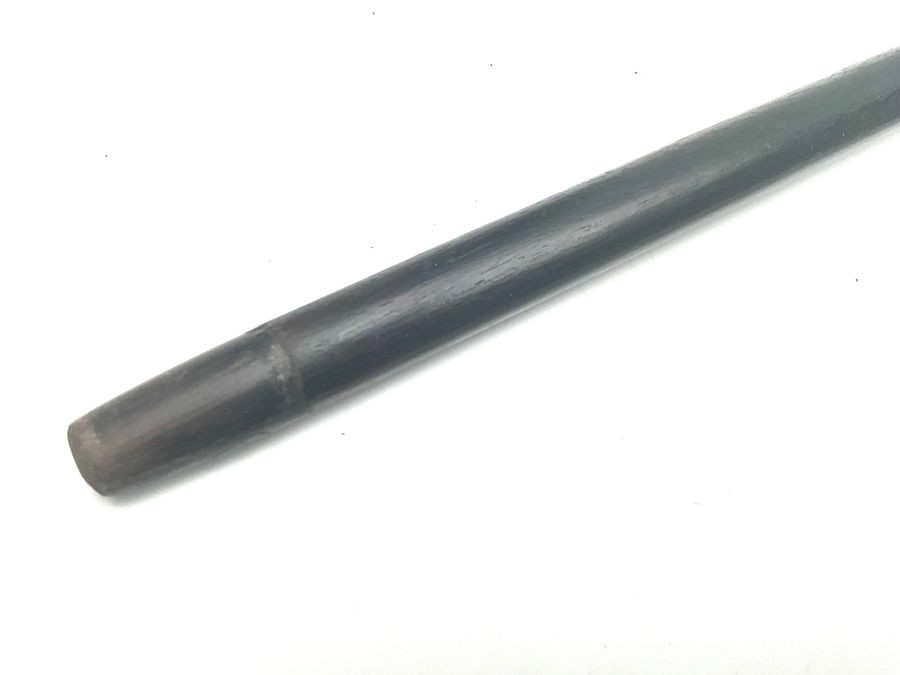 Gentleman’s Ebony Silver Top Walking Stick Sword Stick.