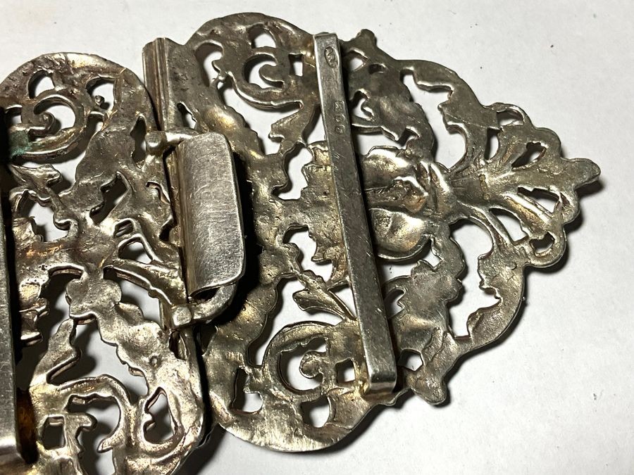 Matron Nurse Solid Silver Buckle