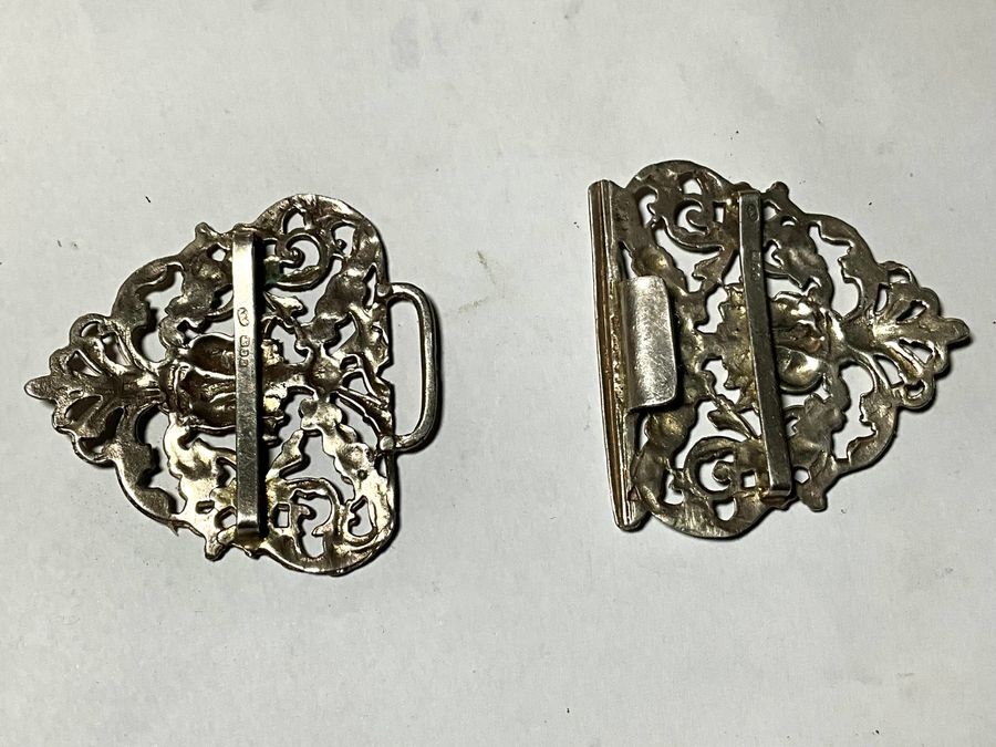 Matron Nurse Solid Silver Buckle