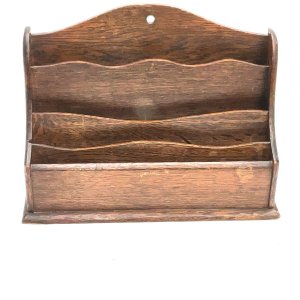 Letter Rack Organizer  In Oak
