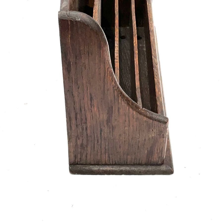Letter Rack Organizer  In Oak
