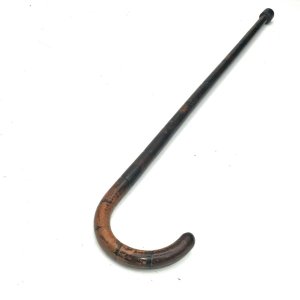 Sticks the wood of the bamboo family strong and stable worn condition being over one hundred years, length in total 87 cm length across handle 15 cm, sticks diameter from the handle 25 mm tapering down to ferrule 20 mm, from steels tip to top of handle being 85 cm, offering free delivery uk reference w6 tel: we accept online payments for all our items listed: bank transfer cash on collection personal cheques or if wishing over the phone using your debit or credit cards, also doing layby payments plan, or email giving your address details & contact number and we shall send you your items invoice to make