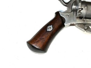 1850’s belgium 7 mm 6 shot revolver cartridge obsolete no licence required cocks and fires new springs fitted, in reasonable condition, offering free uk delivery reference drc8.