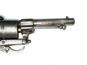 1850’s belgium 7 mm 6 shot revolver cartridge obsolete no licence required cocks and fires new springs fitted, in reasonable condition, offering free uk delivery reference drc8.