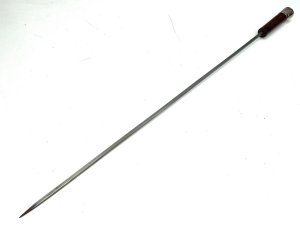 Captain j c mcleod monorail fife hallmarked silver top for birmingham 1900's the sticks a robust malacca length being 96 cm tops diameter of 4 cm sticks diameter from tops 3 cm tapering down to ferule 2.5 cm, from steels tip to top of handle being 91 cm,