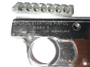 Pistols in good working order and condition comes with the hard to find webley tin of blanks, offering free delivery uk reference dr6. Tel: we accept online payments for all our items listed: bank transfer cash on collection or if wishing over the phone using your debit or credit cards, also doing layby payments plan, or email giving your address details & contact number and we shall send you your items invoice to make