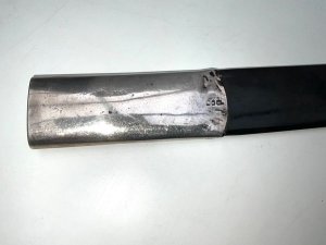 Superb london maker and retailer early 20th century letter turner overall condition good though both the silver and tortoise have some blemishes of time on them but they add to its charm, having length of 36 cm width being 35 mm depth of 15 mm,