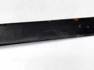 Superb london maker and retailer early 20th century letter turner overall condition good though both the silver and tortoise have some blemishes of time on them but they add to its charm, having length of 36 cm width being 35 mm depth of 15 mm,