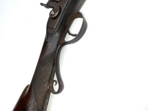 Conversion from flintlock, beautiful rifle excellent balance and weight right hand butt. Action works as it should ideal for black powder enthusiasts, overall length of 120 cm heights 18 cm depth being 5 cm, offering free uk delivery reference dbsd5. Tel: we accept online payments for all our items listed: bank transfer cash on collection or if wishing over the phone using your debit or credit cards, also doing layby payments plan, or email giving your address details & contact number and we shall send you your items invoice to make