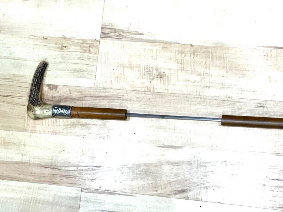 Military Gentleman’s Walking Stick Sword Stick