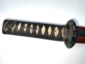 Superb early 16th century ko-wakizashi japanese sword, tang signed blade in good polish quality fittings a really good investment, total length of 59 cm bade cutting edge 40 cm diameter of tsuba 6 cm offering free delivery worldwide reference frc. Tel: we accept online payments for all our items listed: bank transfer cash on collection or if wishing over the phone using your debit or credit cards, also doing layby payments plan, or email giving your address details & contact number and we shall send you your items invoice to make