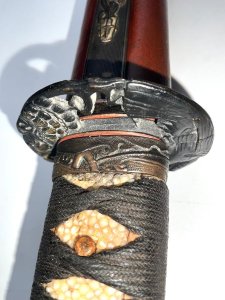 Superb early 16th century ko-wakizashi japanese sword, tang signed blade in good polish quality fittings a really good investment, total length of 59 cm bade cutting edge 40 cm diameter of tsuba 6 cm offering free delivery worldwide reference frc. Tel: we accept online payments for all our items listed: bank transfer cash on collection or if wishing over the phone using your debit or credit cards, also doing layby payments plan, or email giving your address details & contact number and we shall send you your items invoice to make