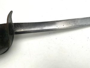 Having restoration, comes this early french navy cutlass along the lines of the british figure of eight famous one, a true relic of sail.