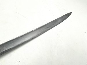 Having restoration, comes this early french navy cutlass along the lines of the british figure of eight famous one, a true relic of sail.