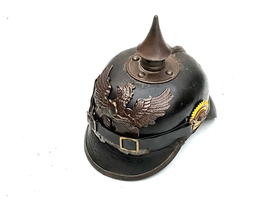 Primary image for Ww I German Leather Pickelhaube Helmet