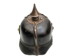 Helmets in reasonable condition for its age, medium in size, early 1914-15 era, height of 23 cm width 18 cm depth 24 cm