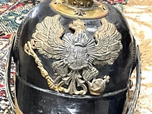Early war helmet which is in good and complete condition medium size a fantastic item from the great war,