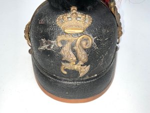 Worn condition showing many battles wear, cavalry officers helmet, make fantastic edition to anyone’s collection and will be a fine investment, stands 25 cm high length of 20 cm depth being 25 cm, offering feel worldwide delivery reference bbs tel: we accept online payments for all our items listed: bank transfer cash on collection or if wishing over the phone using your debit or credit cards, also doing layby payments plan, or email giving your address details & contact number and we shall send you your items invoice to make