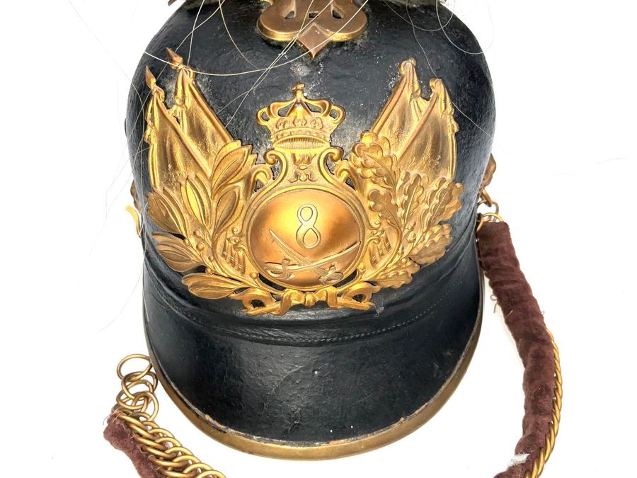 Swedish Military Officers 19th Century Helmet