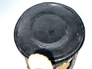 Helmet dated 1914 overall conditions good this helmet was in use from 1860 to 1914 by jaeger regiments. Size is medium to large