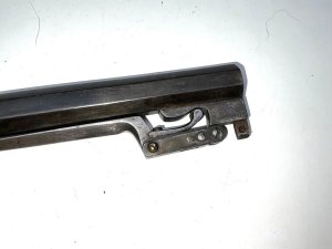 Belgium box lock percussion .550 smooth bore with spring bayonet made by antoine ronge 1764-1834 comes in good working order, nice pirouette inlays to pistols grip length in total with bayonet folded of 30 cm height 14 cm depth being 25 mm, offering free uk delivery reference dbss. Tel: we accept online payments for all our items listed: bank transfer cash on collection or if wishing over the phone using your debit or credit cards, also doing layby payments plan, or email giving your address details & contact number and we shall send you your items invoice to make