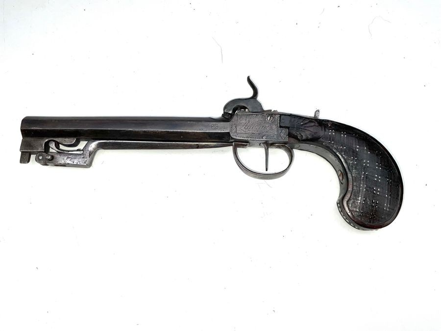 Percushion Belt Pistol With Bayonet