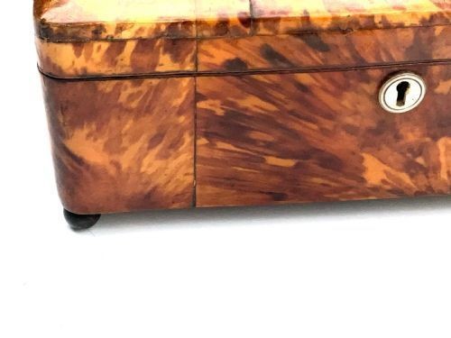 Tortoise Shell Ladies Table Top Jewellery Box