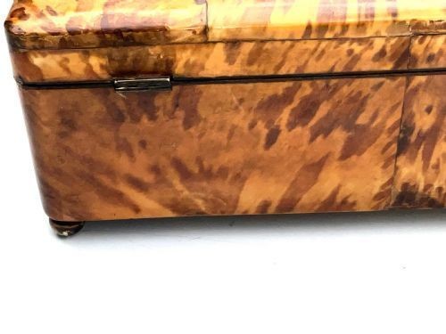 Tortoise Shell Ladies Table Top Jewellery Box