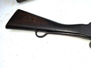 Original late 19th century british army rifle having the military crows foot and armoury stamps, length 128 cm heights 12 cm depth of 4 cm,  last saw international service ending in nepal, overall condition is fair to good actions still in excellent working conditions, offering free uk delivery on this iconic british military rifle. Reference dbss tel: we accept online payments for all our items listed: bank transfer cash on collection or if wishing over the phone using your debit or credit cards, also doing layby payments plan, or email giving your address details & contact number and we shall send you your items invoice to make
