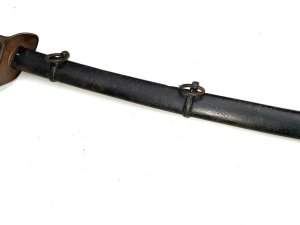In original used condition blades tarnished grips a little degraded scabbards tarnished but all will polish length total is 111 cm width across guards 14 cm depth of swords 11 cm, grip needing new leather fitted onto wood brass work polished and the sword will be a fantastic edition to anyone's collection, offering free delivery worldwide reference dbsd2 tel: we accept online payments for all our items listed: bank transfer cash on collection or if wishing over the phone using your debit or credit cards, also doing layby payments plan, or email giving your address details & contact number and we shall send you your items invoice to make