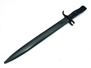 Rare bayonet/knife a must for anyone's collection, later war was one of bayonet's that was fitted to the sturmgewehr 44 assault rifle overall condition is good length in total being 45 cm, width across guards 9 cm depth being 3 cm, offering free delivery worldwide reference dbsd tel: we accept online payments for all our items listed: bank transfer cash on collection or if wishing over the phone using your debit or credit cards, also doing layby payments plan, or email giving your address details & contact number and we shall send you your items invoice to make