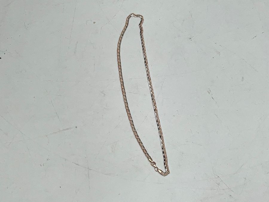 Primary image for Russian 14ct Gold Two Tone Necklace