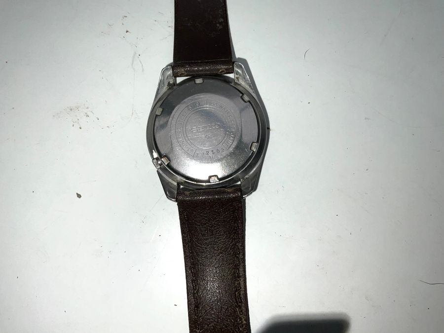 Seiko Five 21 Jewel Automatic Mans Wristwatch