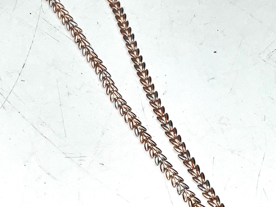 Gold 14ct Two Tone Necklace