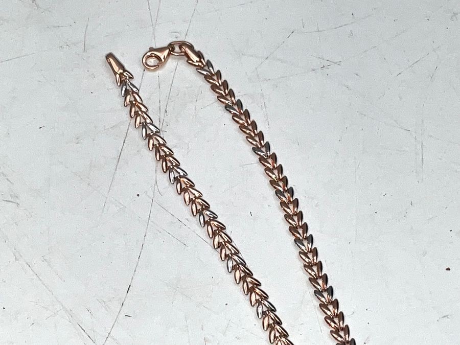 Gold 14ct Two Tone Necklace
